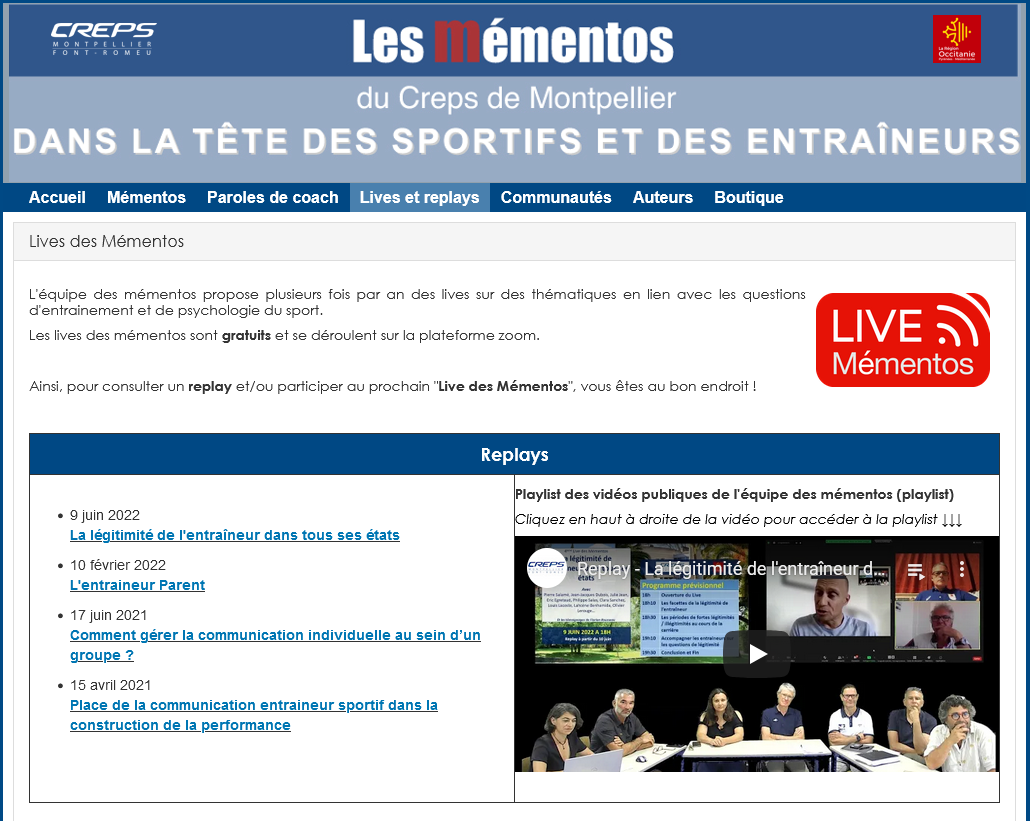 La légitimité de l&rsquo;entraîneur dans tous ses états – Replay du live du 9 juin 2022